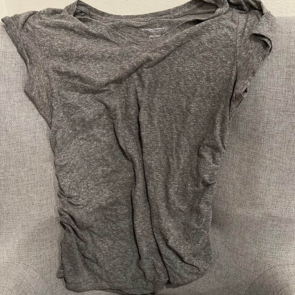 Liz Lange maternity shirt